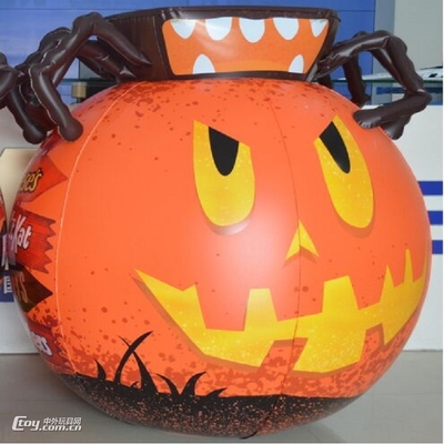 工廠定制充氣南瓜 萬圣節充氣擺件兒童充氣玩具